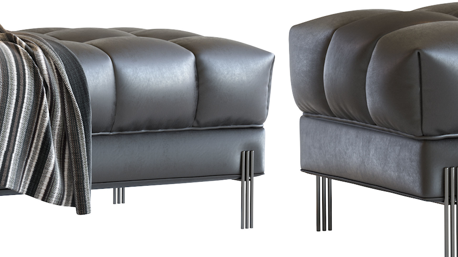 Bench Sienna 3D model_14