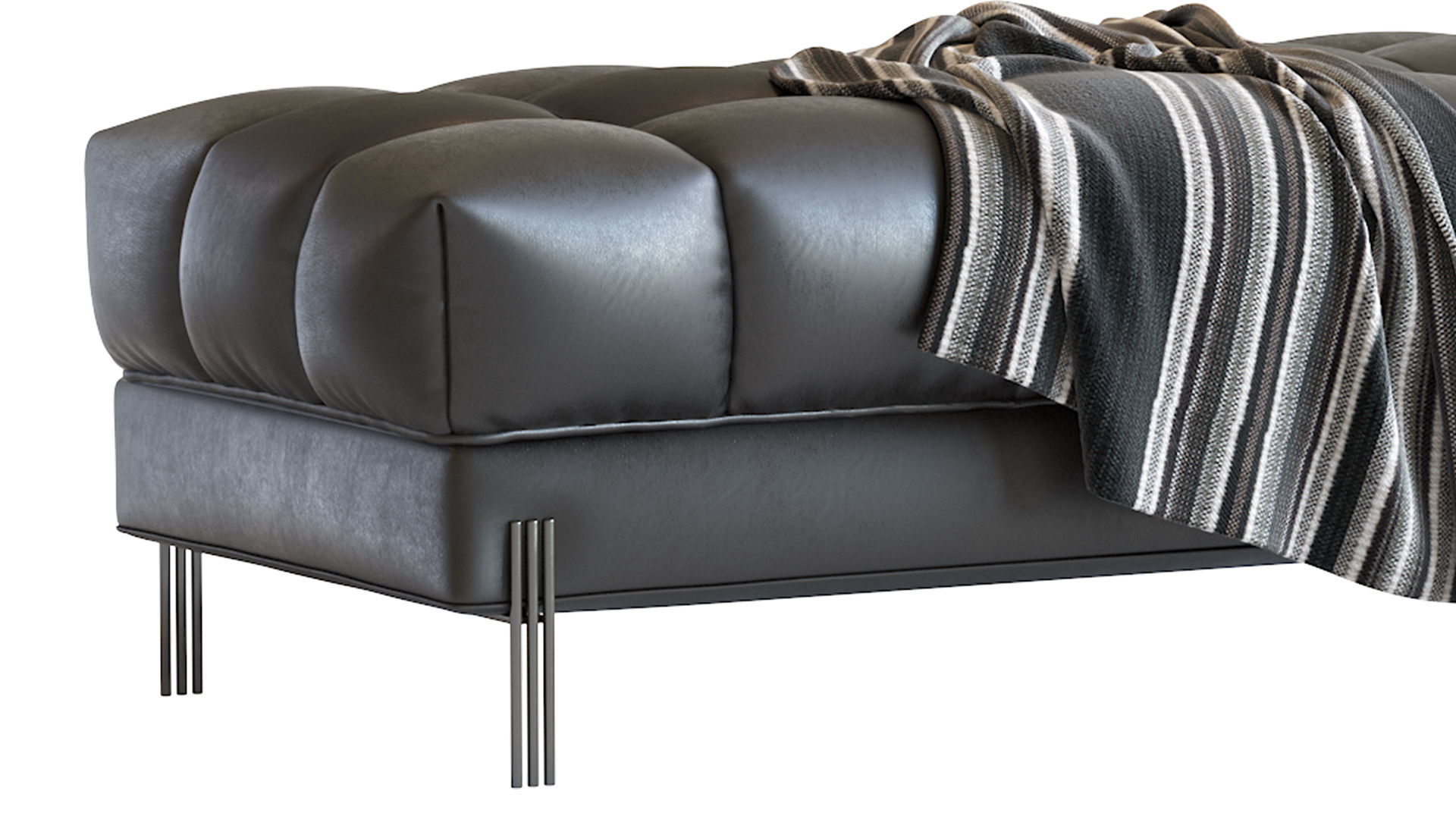 Bench Sienna 3D model_11