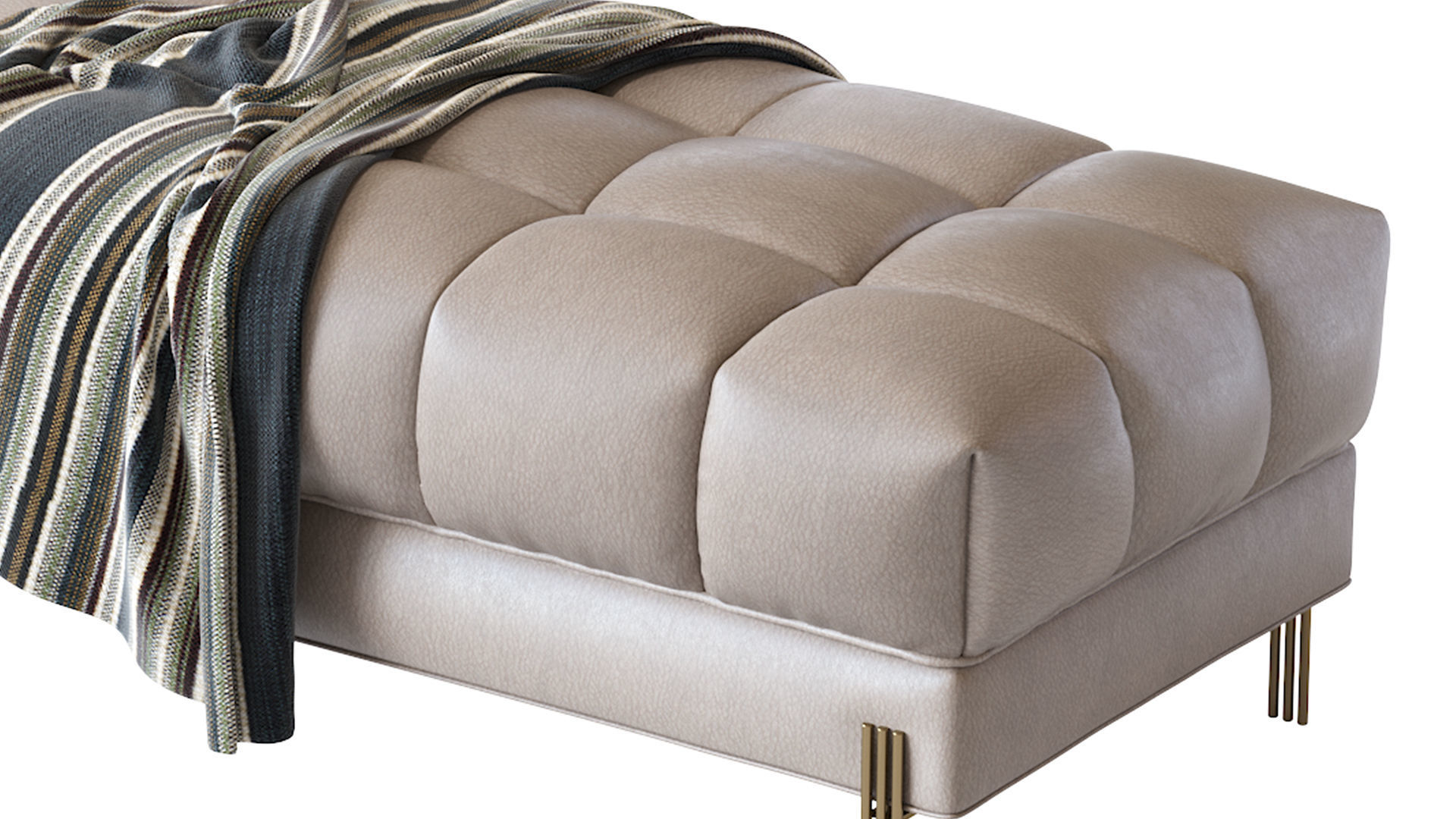 Bench Sienna 3D model_22