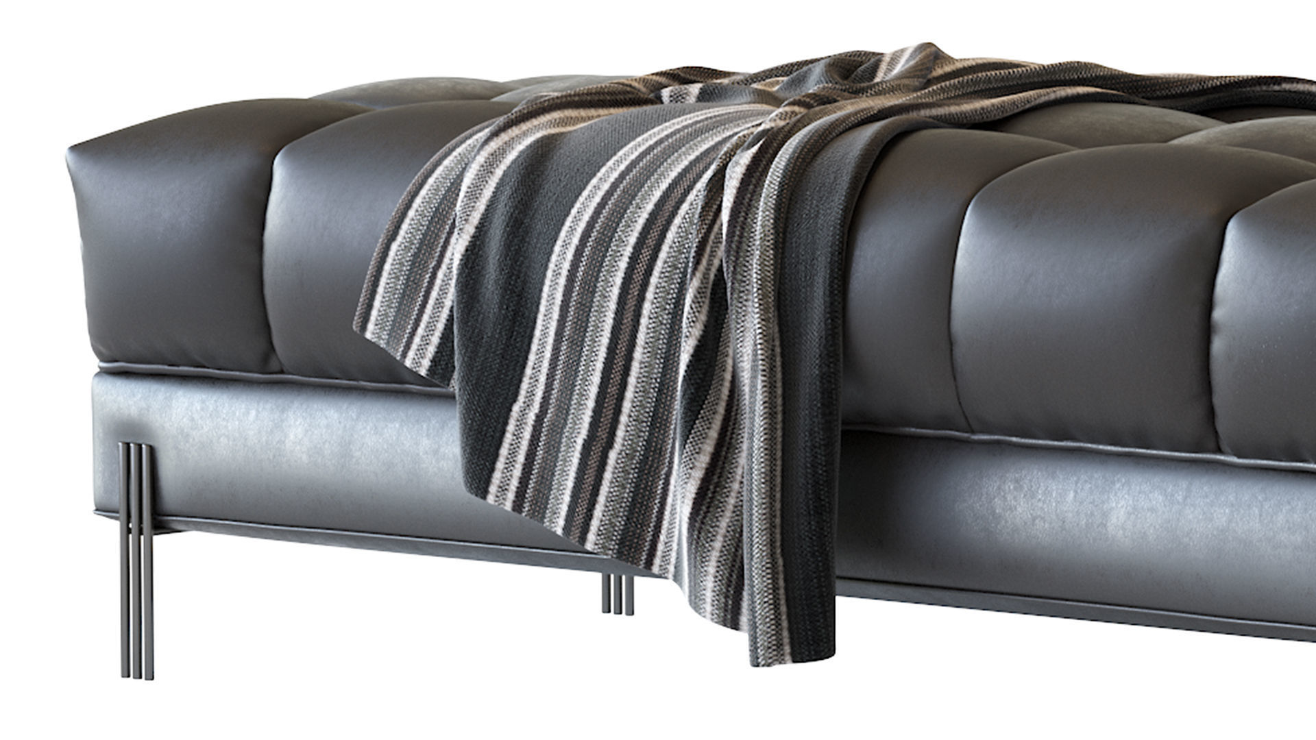 Bench Sienna 3D model_16