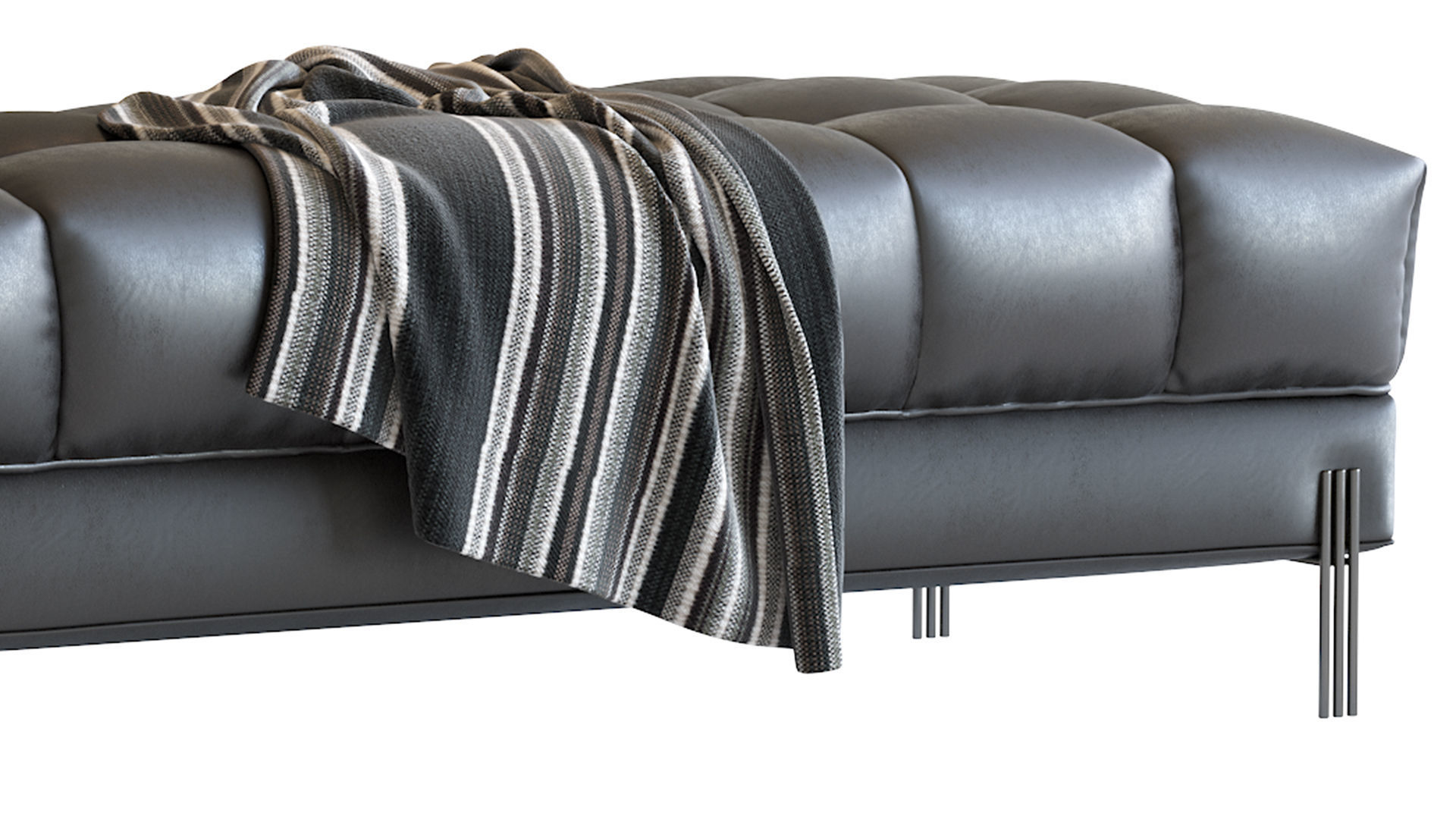 Bench Sienna 3D model_12