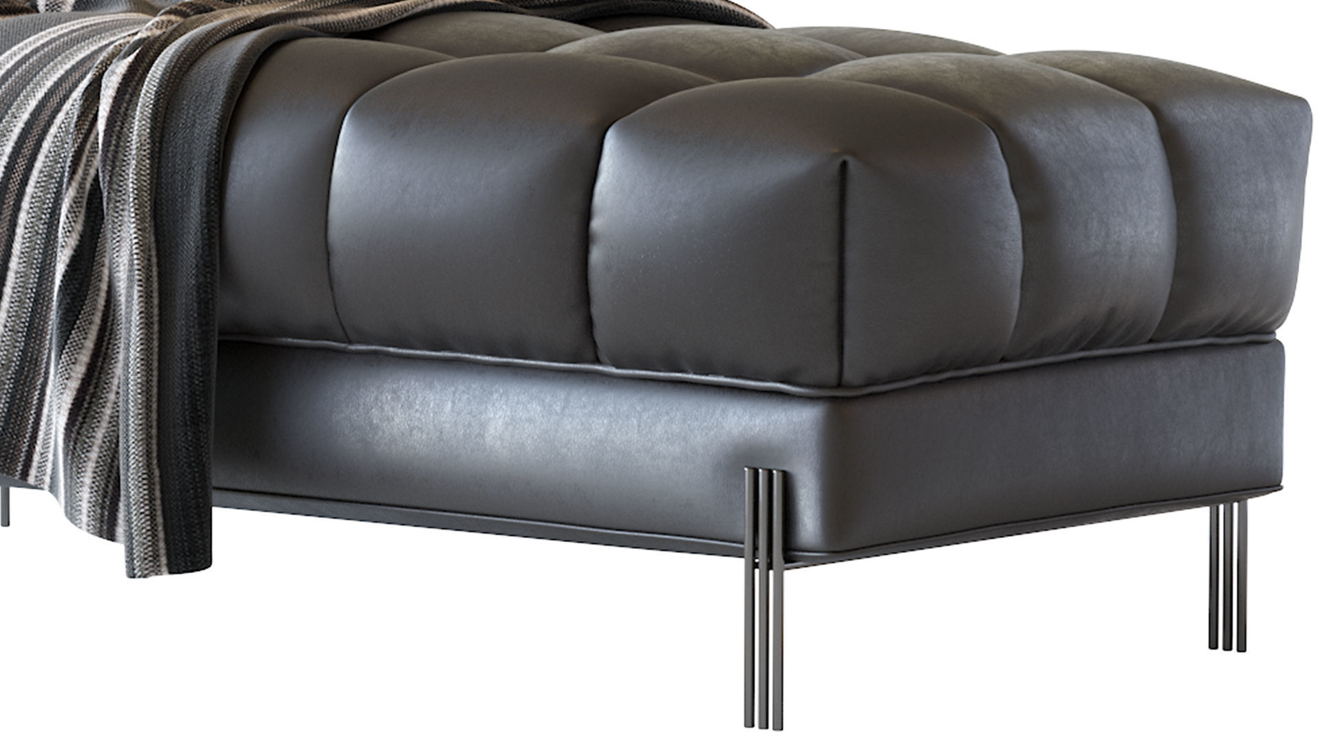 Bench Sienna 3D model_17