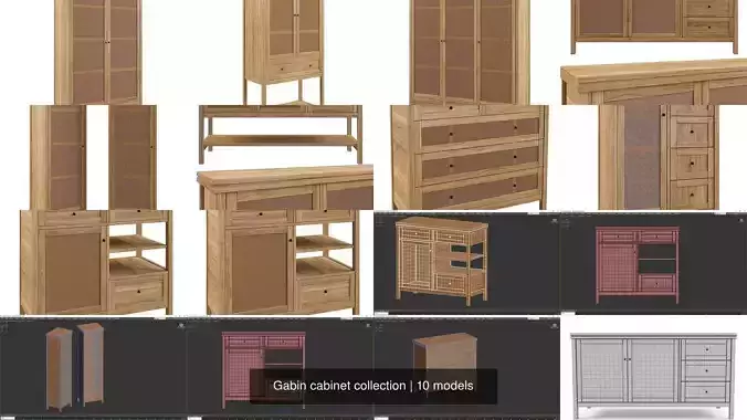 Gabin cabinet collection