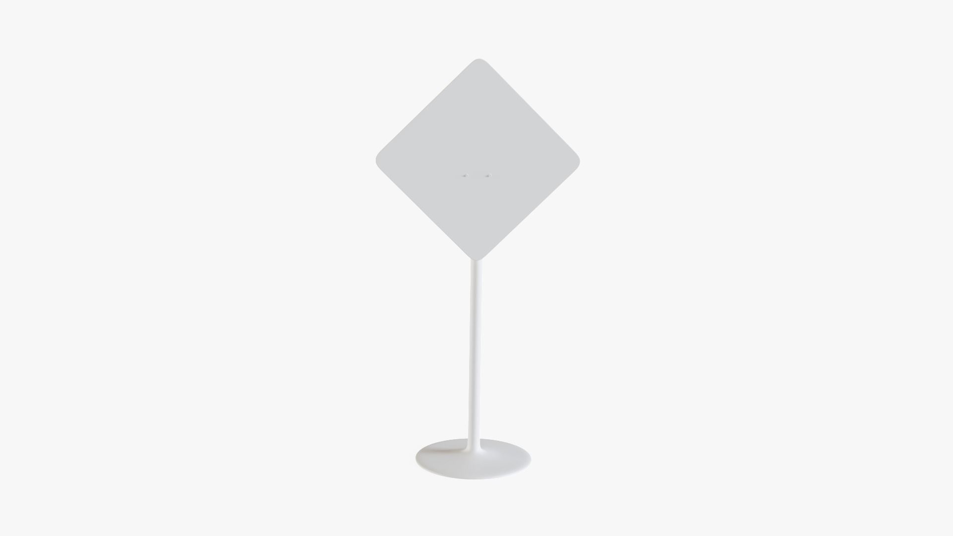 Street Sign 7 Low-poly 3D model_7