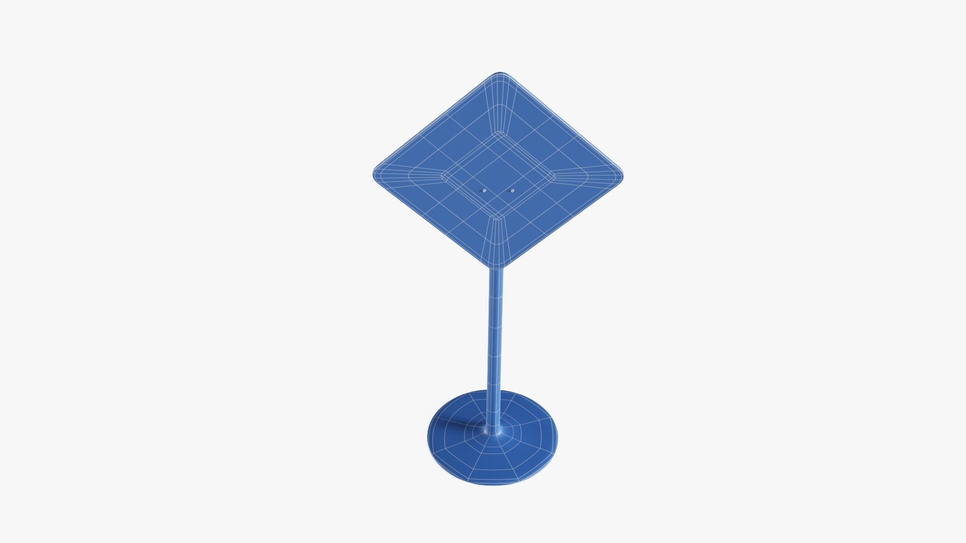 Street Sign 7 Low-poly 3D model_20