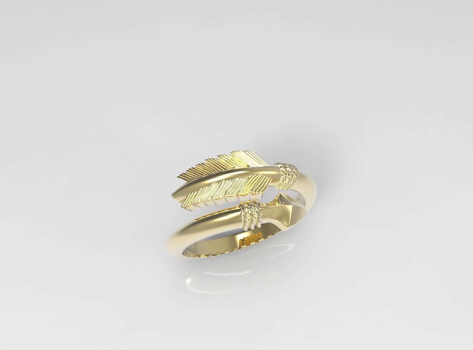 ring arrow 3D print model_1