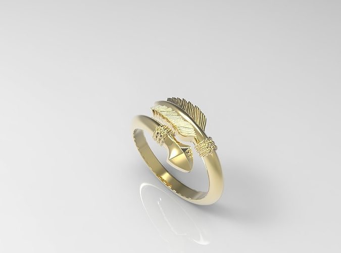 ring arrow 3D print model