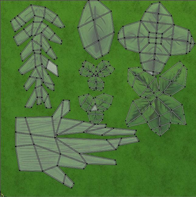 3D Stylized Grass Asset Pack Low-poly 3D model_2