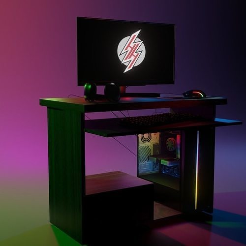 Gaming Setup 3D model