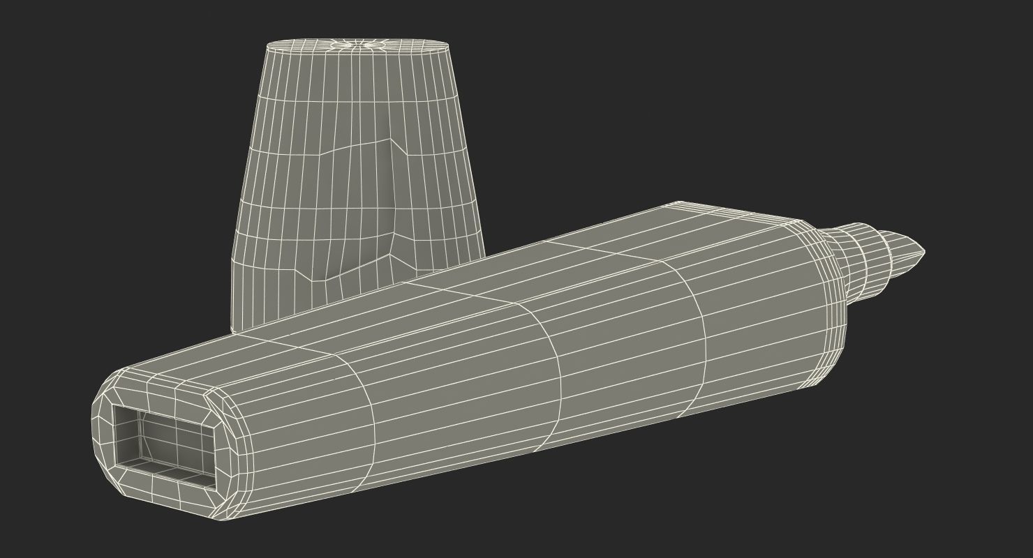 Highlighter Markers Set 9 Unique Colors 3D model_23