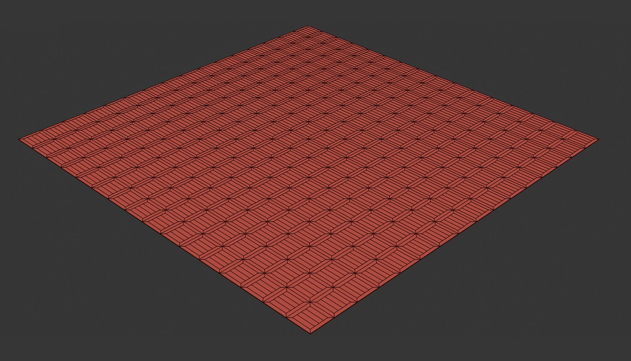 Parquet - Laminate - Wooden floor 3 in 1 Low-poly 3D model_19