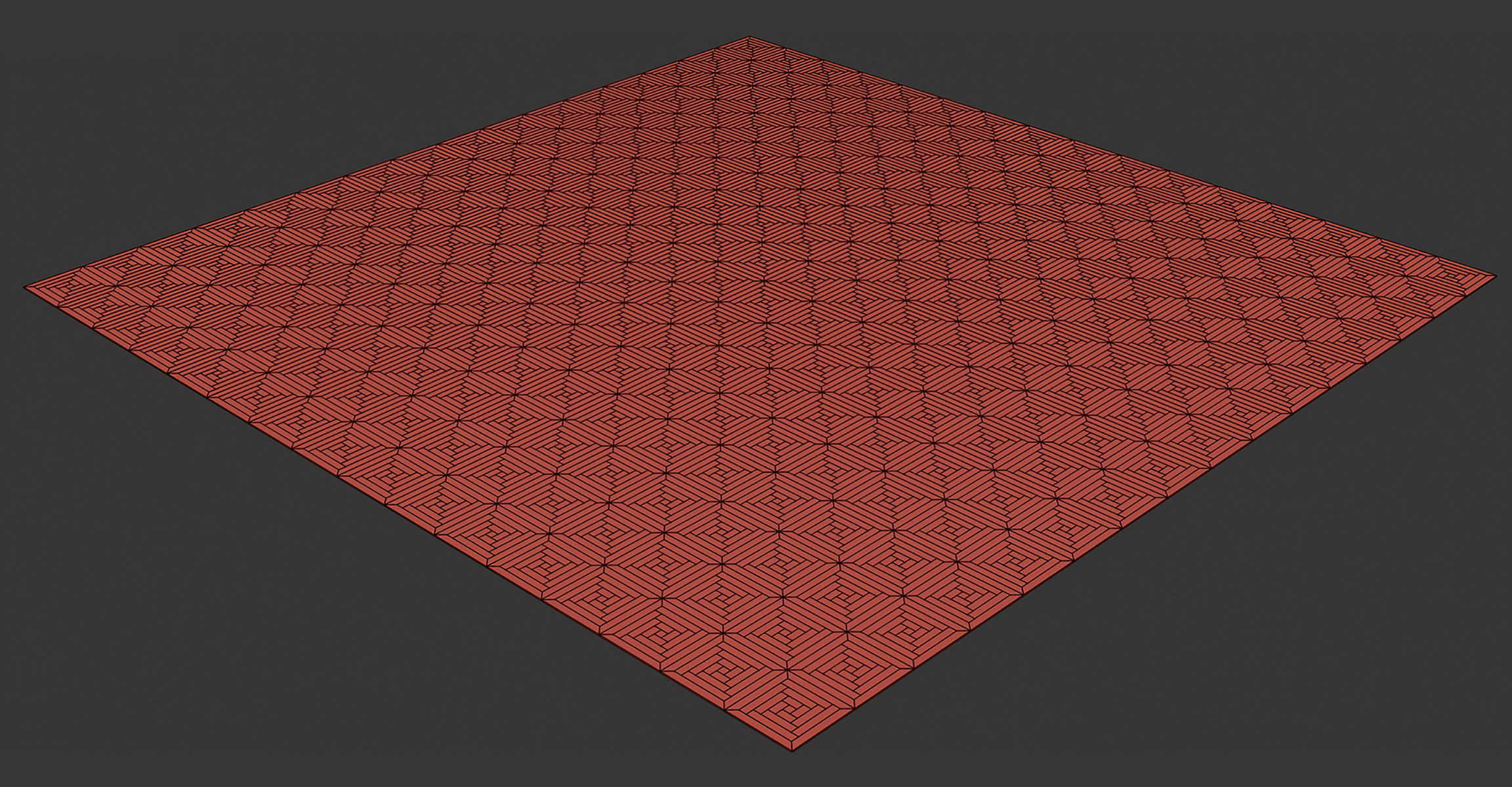 Parquet - Laminate - Wooden floor 3 in 1 Low-poly 3D model_21