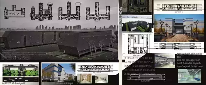 Complete hospital designer project