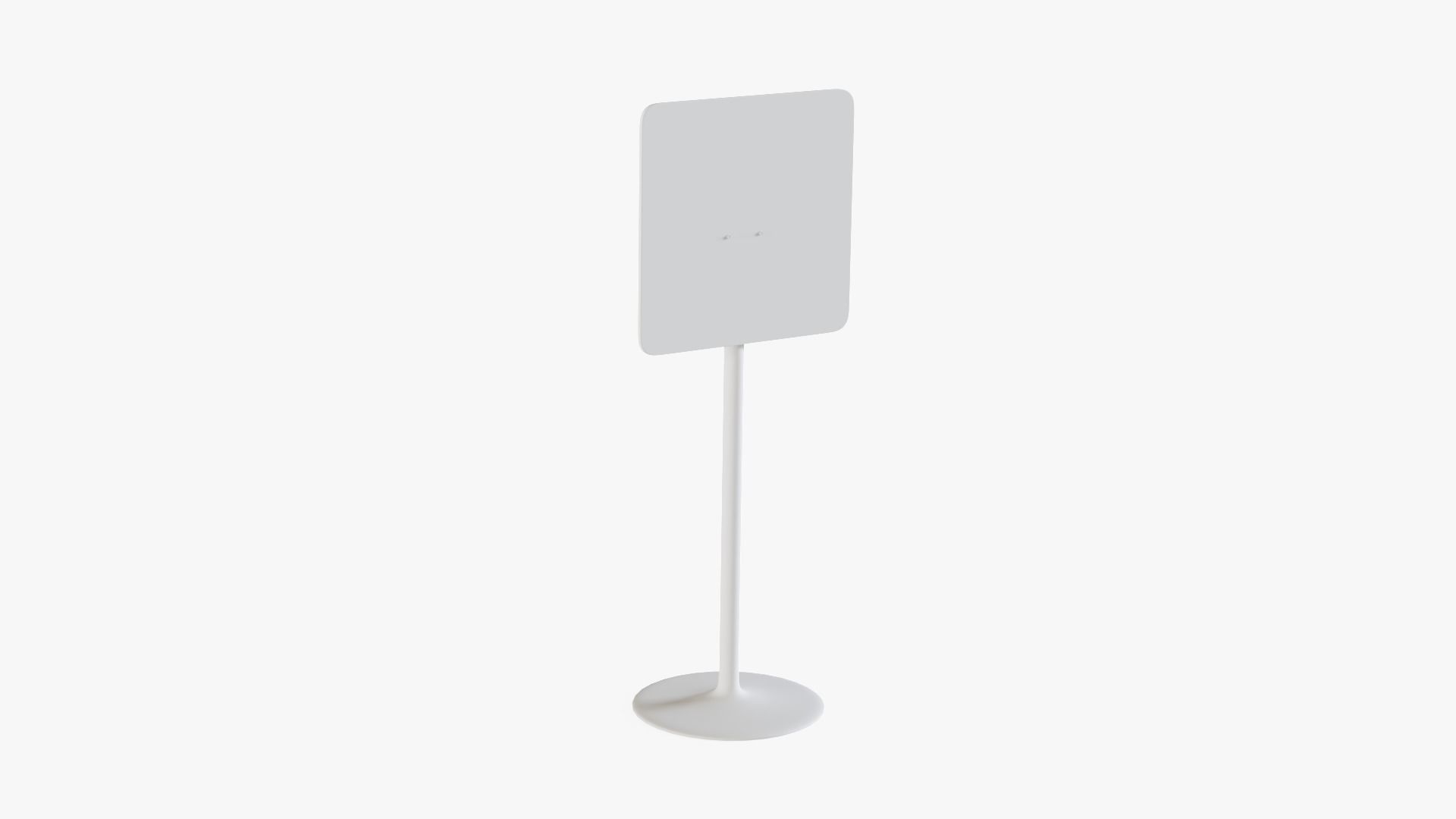 Street Sign 4 Low-poly 3D model_10