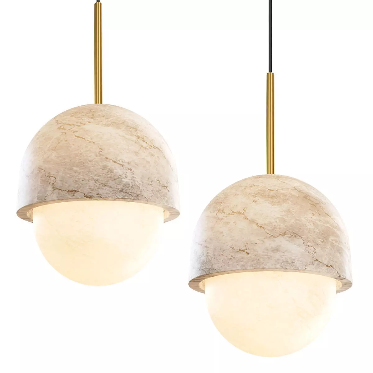 Lampatron DITA pendant light 3D model_0