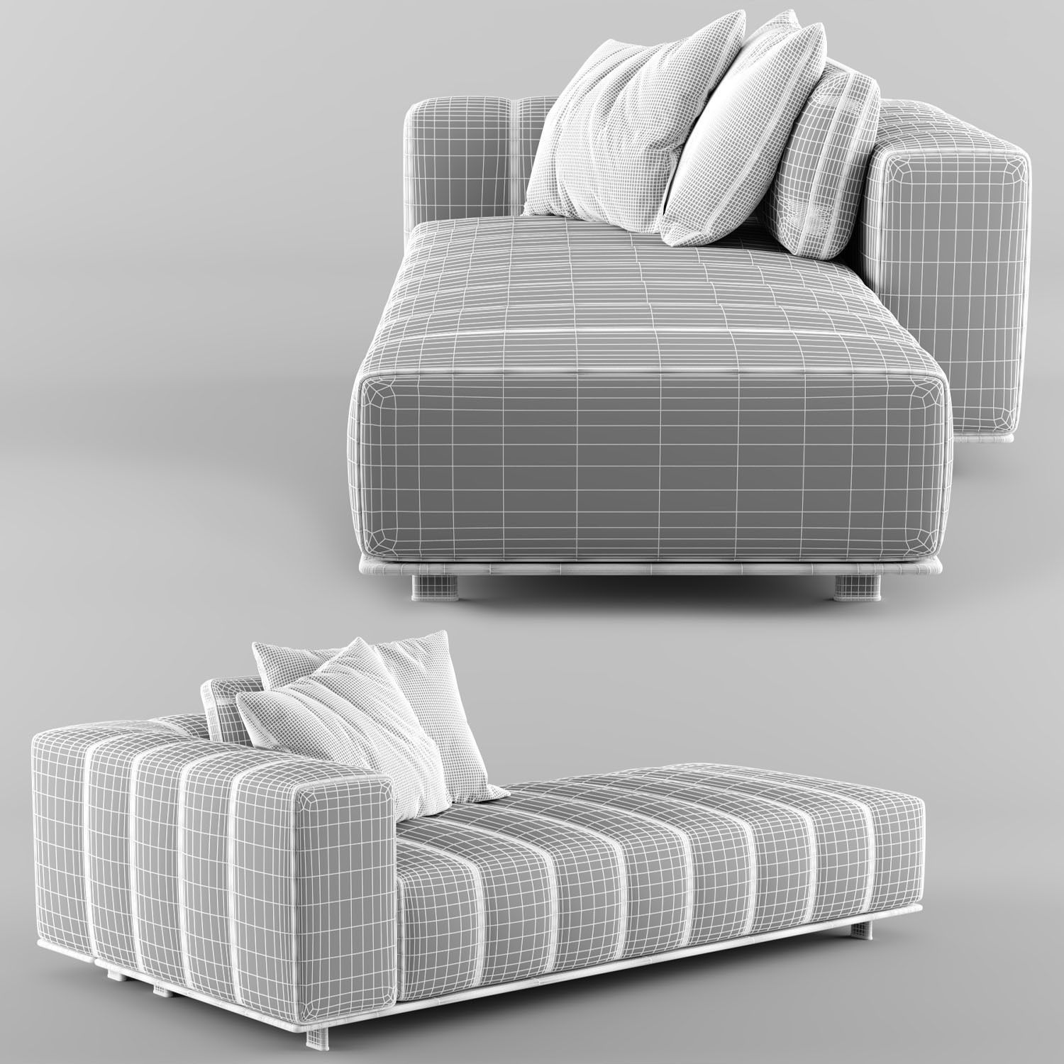 FREEMAN Chaise Longue 01 3D model_5