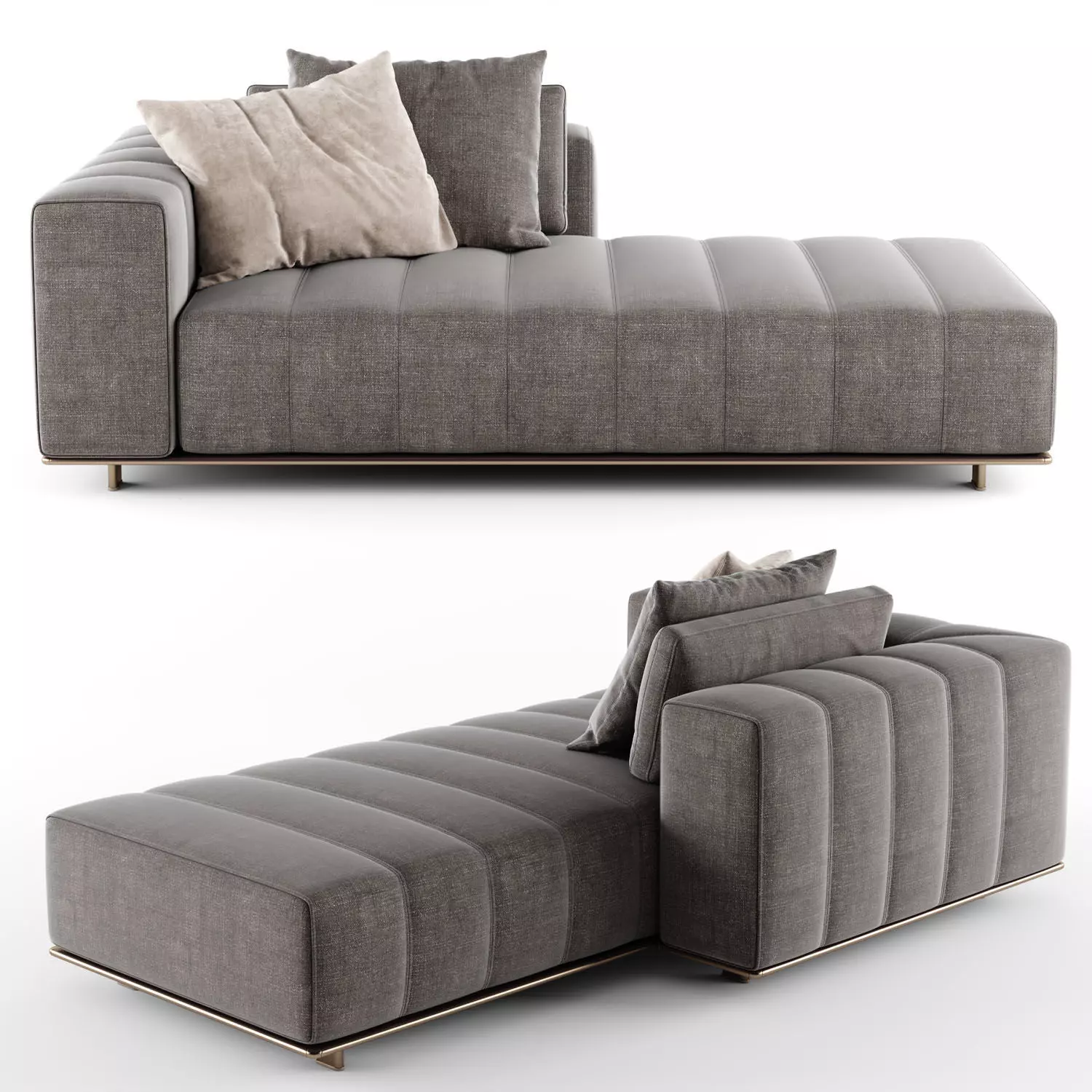 FREEMAN Chaise Longue 01 3D model_0