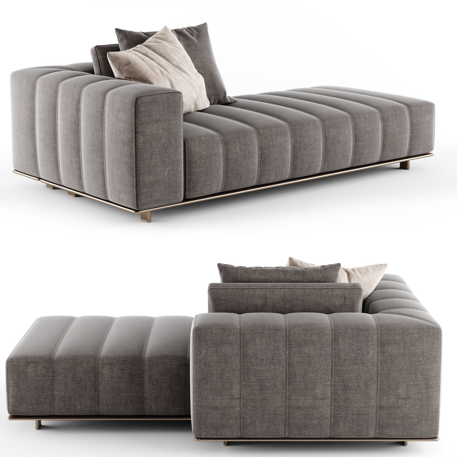 FREEMAN Chaise Longue 01 3D model_1