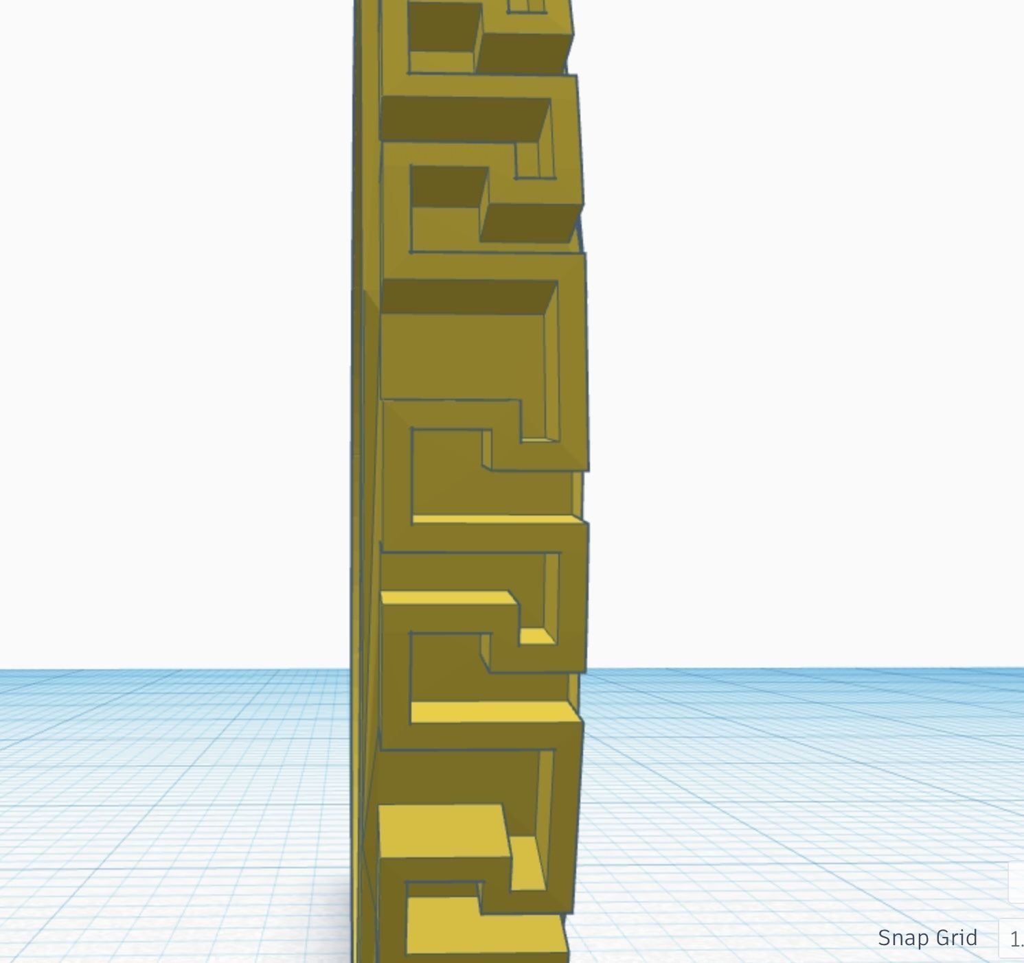 Geometric pattern ring stl 3D print model_6