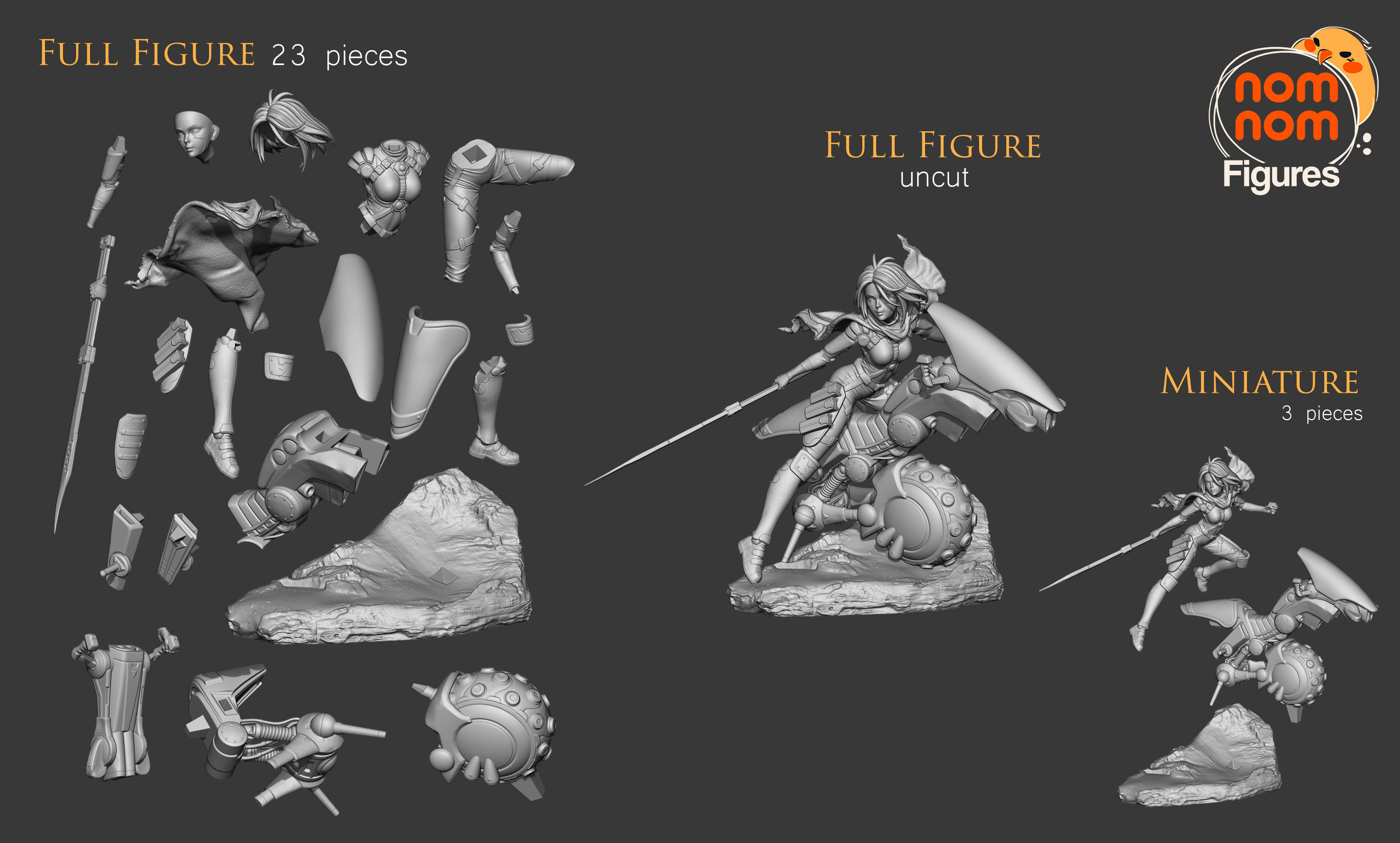 Alita - Battle Angel 3D print model_2