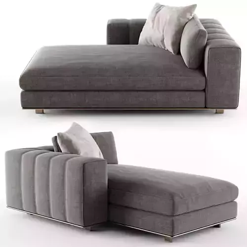 FREEMAN Chaise Longue 02 3D model