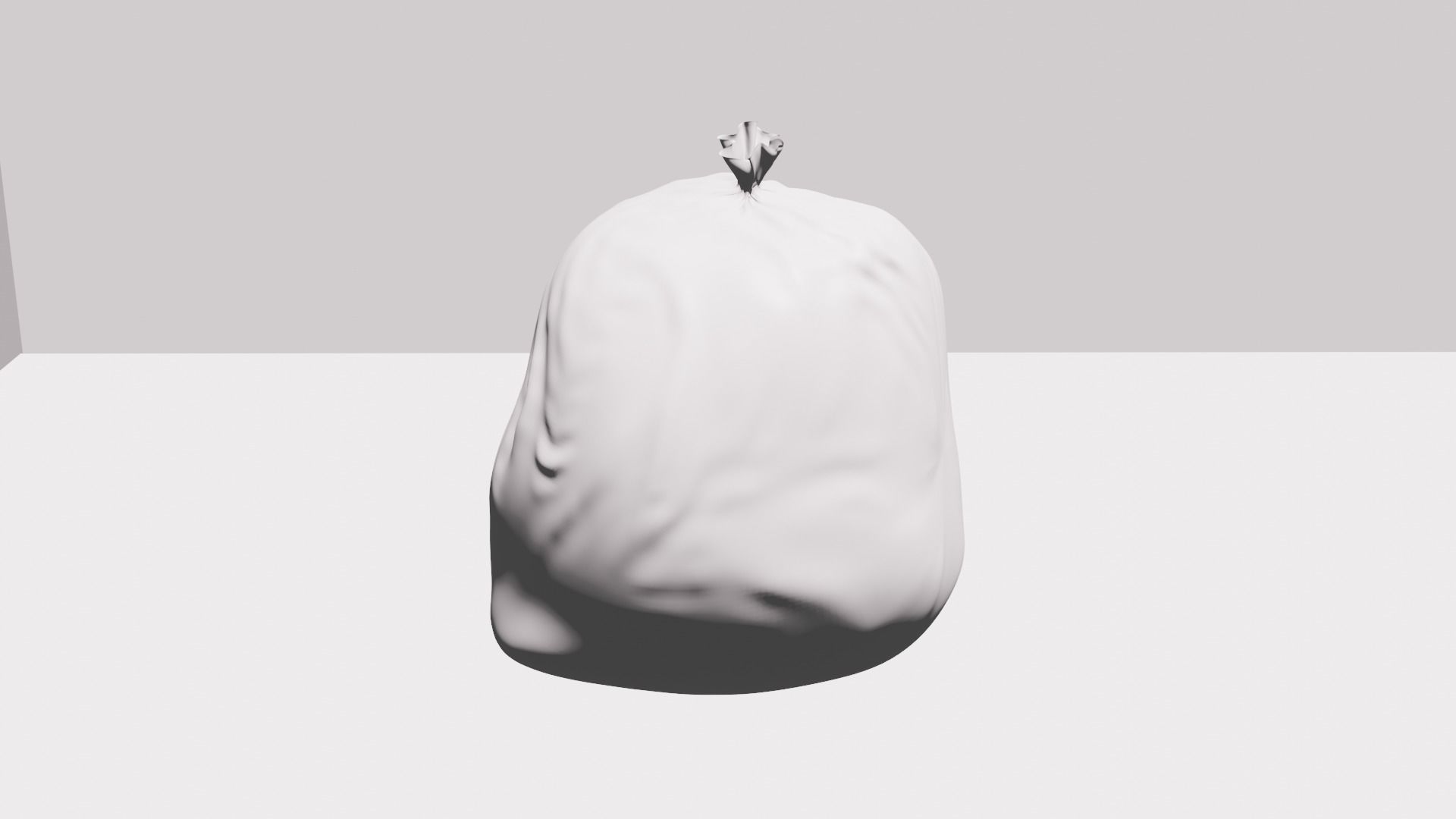 3d garbage bag with realastic matirals 3D model_1