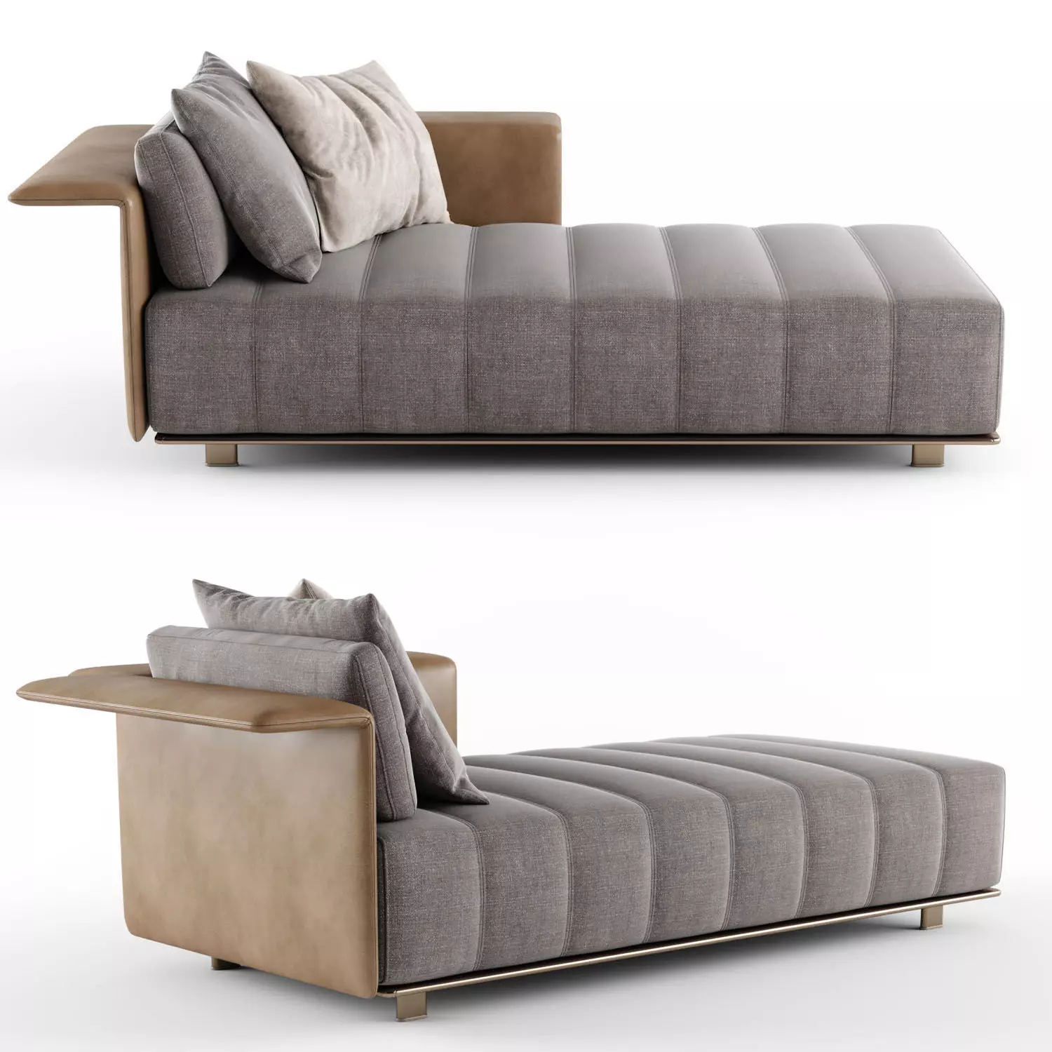 FREEMAN Chaise Longue 03 3D model_0