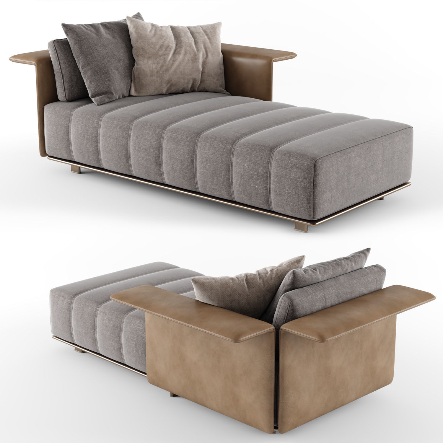FREEMAN Chaise Longue 03 3D model_1