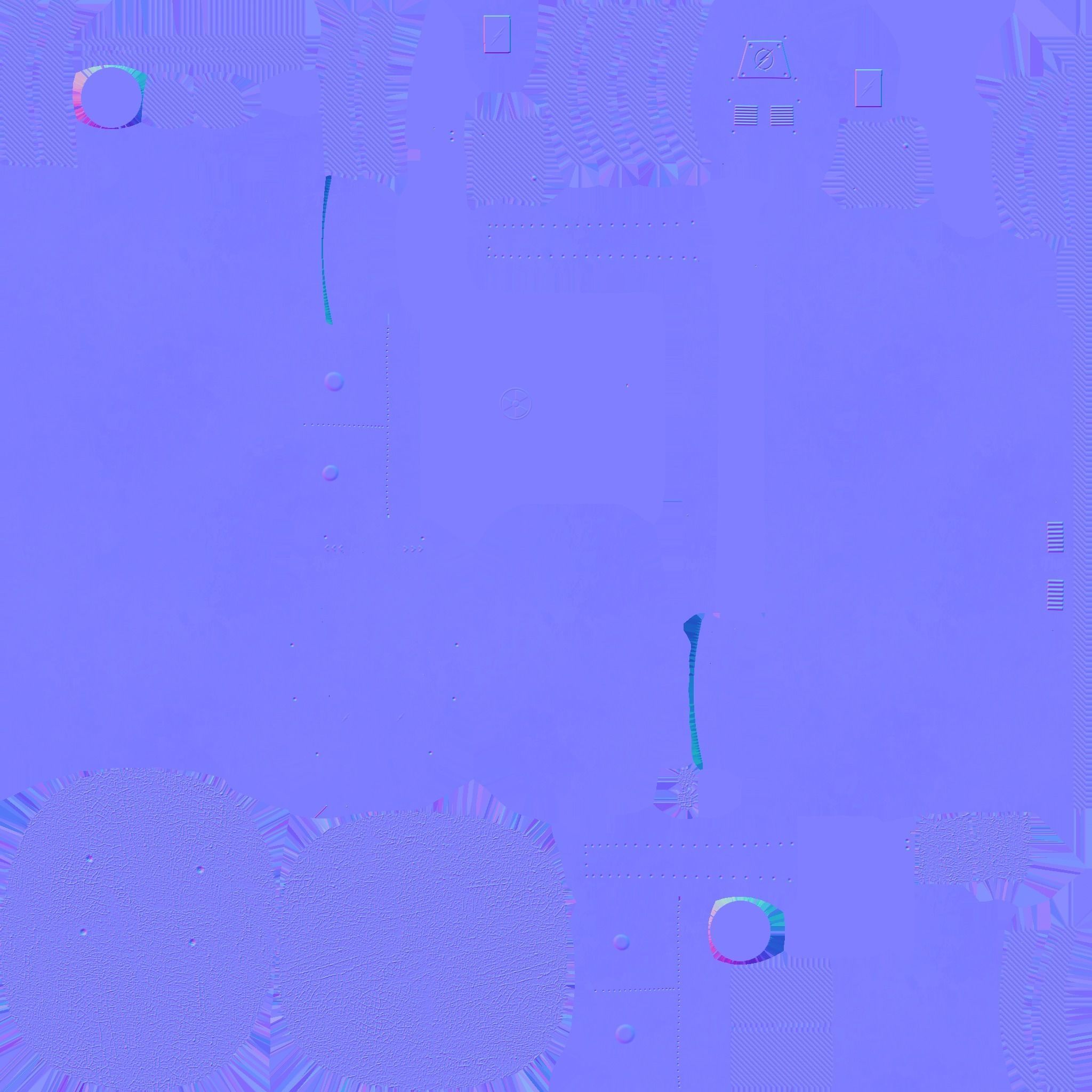 Jetpack Electric B01 Dark Steel  - SciFi Character Design Low-poly 3D model_21