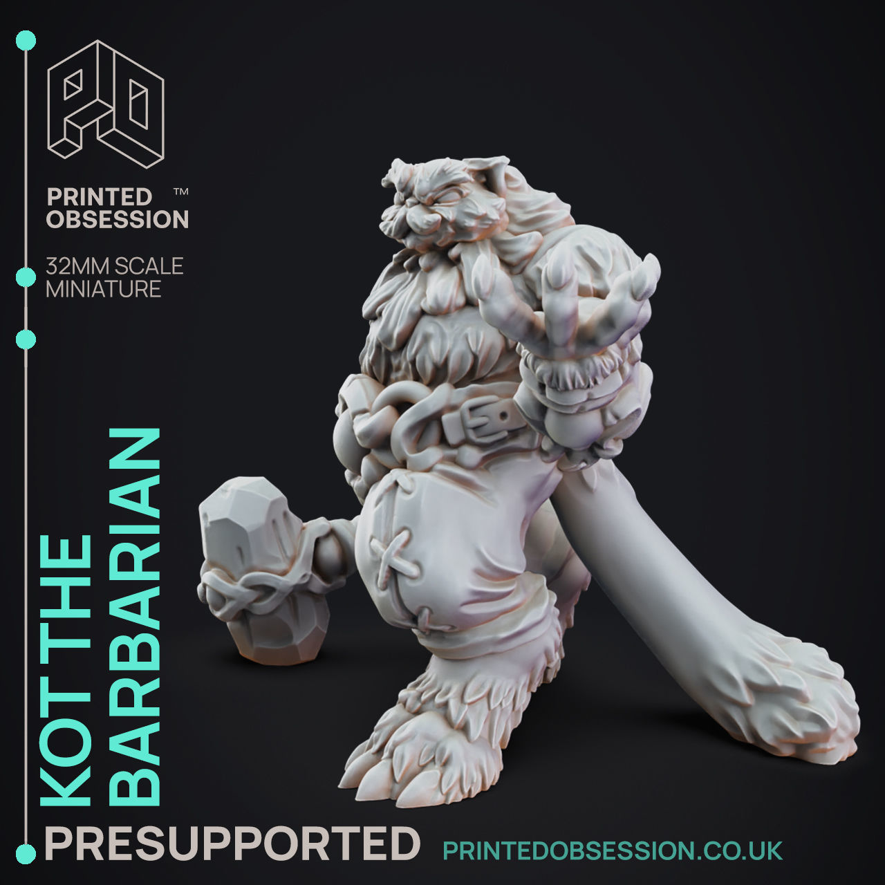 Tabaxi Caravan - 14 Model Value Pack - 3d Printable Miniatures 3D print model_17