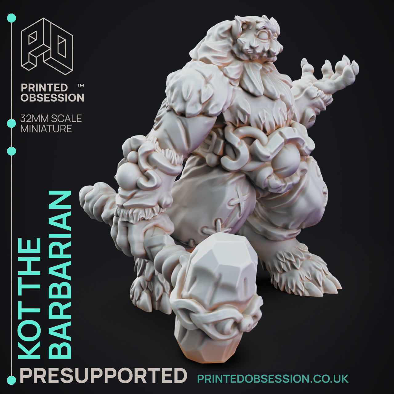 Tabaxi Caravan - 14 Model Value Pack - 3d Printable Miniatures 3D print model_16