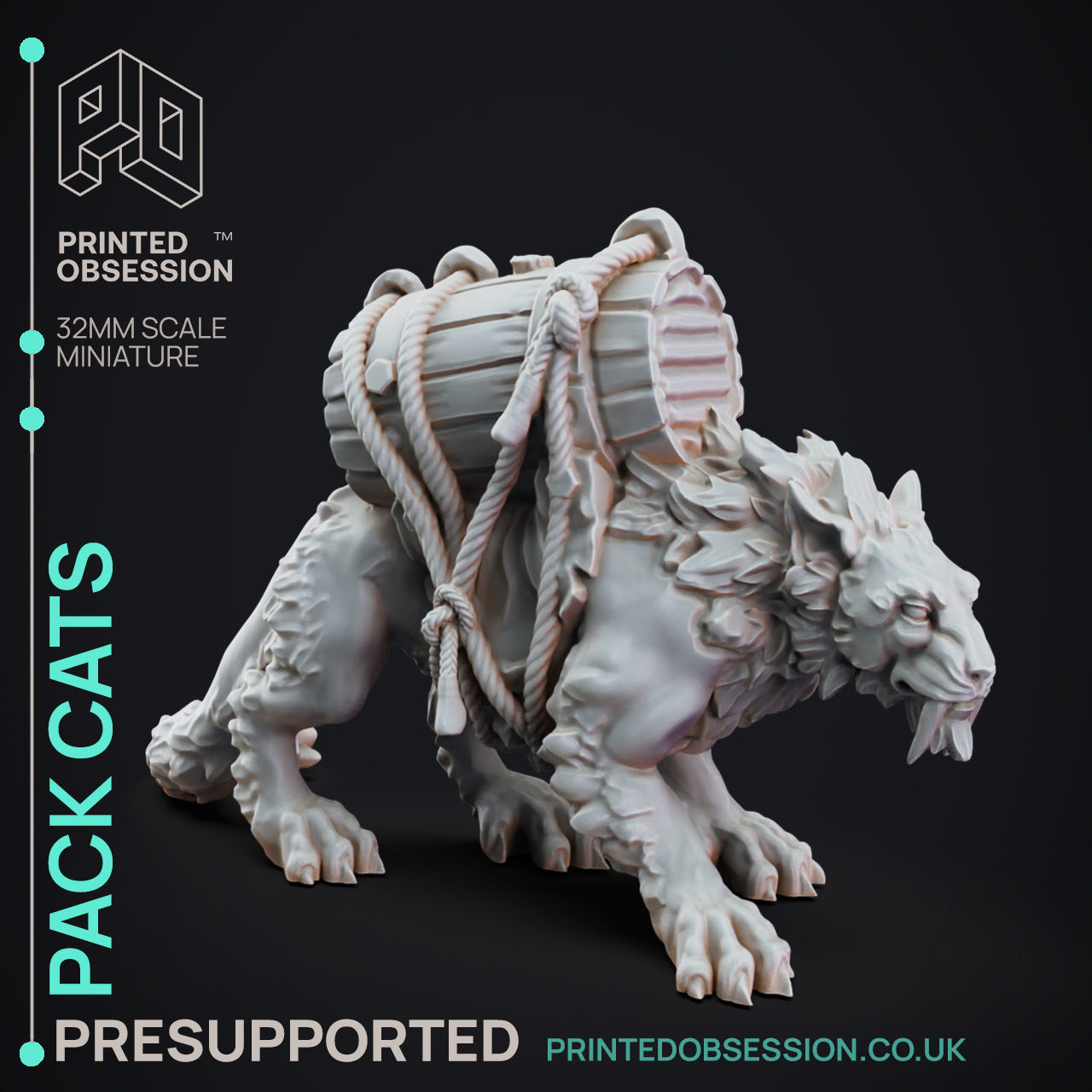 Tabaxi Caravan - 14 Model Value Pack - 3d Printable Miniatures 3D print model_44