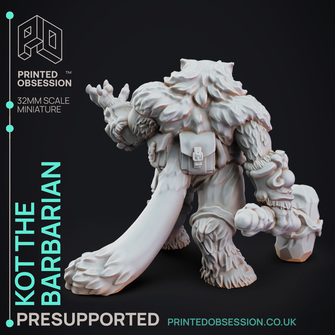 Tabaxi Caravan - 14 Model Value Pack - 3d Printable Miniatures 3D print model_18