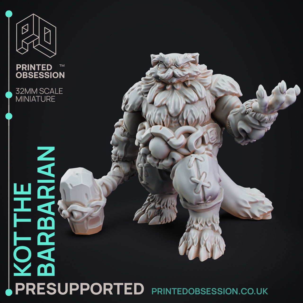 Tabaxi Caravan - 14 Model Value Pack - 3d Printable Miniatures 3D print model_15