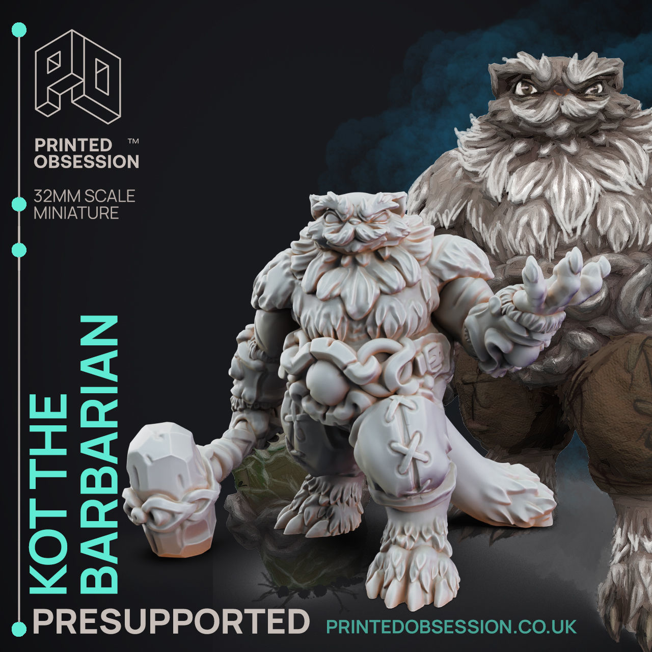 Tabaxi Caravan - 14 Model Value Pack - 3d Printable Miniatures 3D print model_6