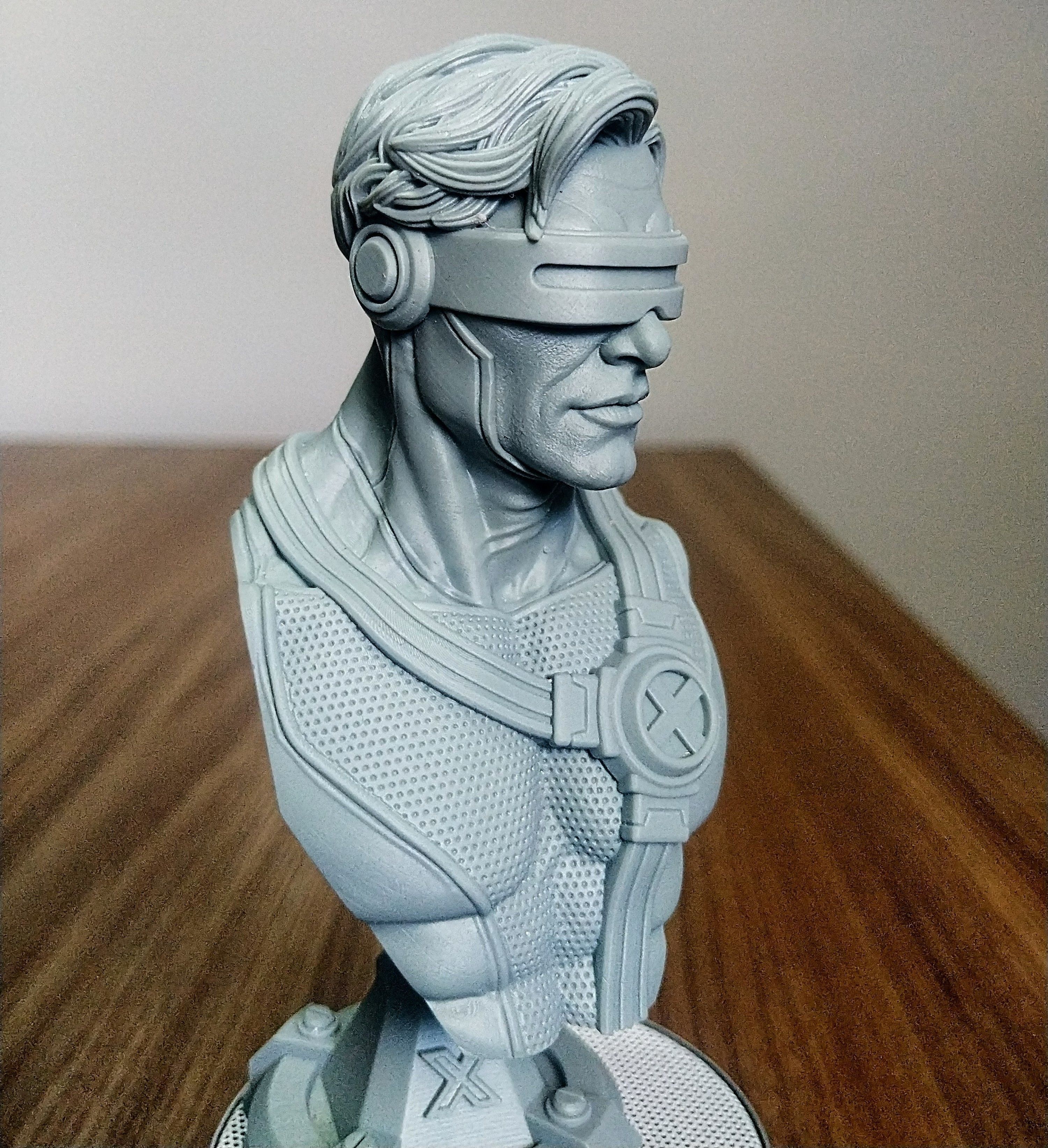 CYCLOPS X- MEN BUST 3D print model_3