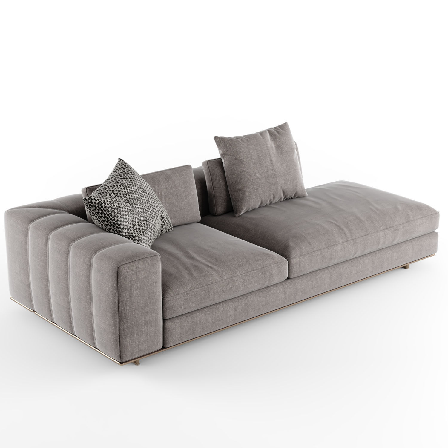 FREEMAN Open-End chaise longue 3D model_3