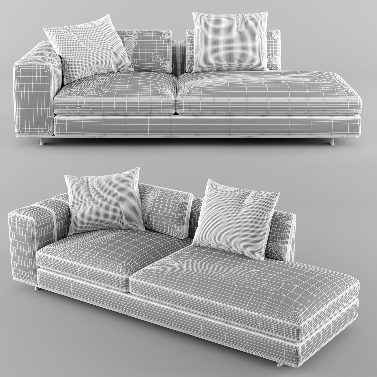 FREEMAN Open-End chaise longue 3D model_4