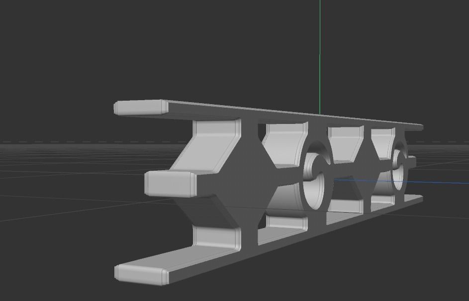 STL MODEL G piece of metal 3D model_2