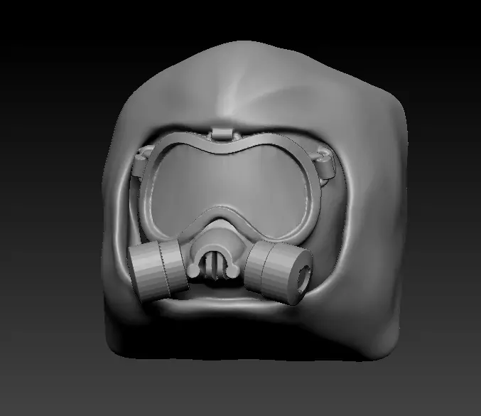 KEYCAP GASMASK 3D print model