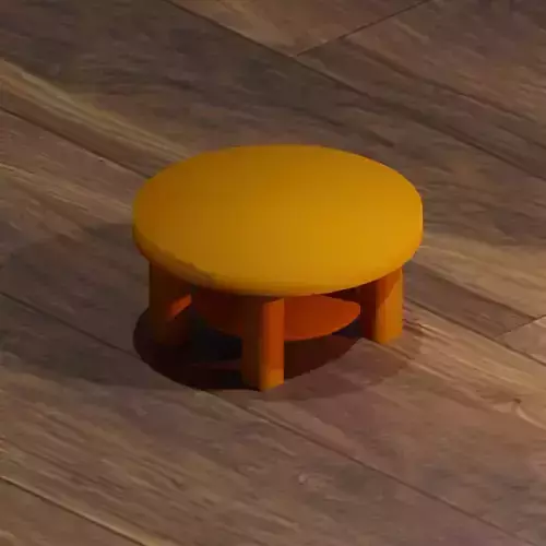 Cube Table 3D model