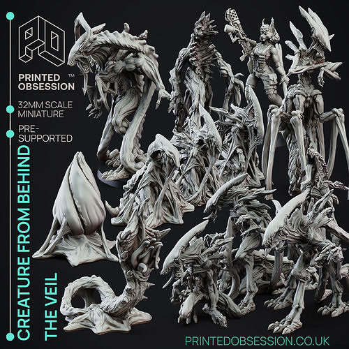 Void Hunters - 15 Model Value Pack - 3D printable Miniatures 3D print model