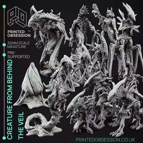 Void Hunters - 15 Model Value Pack - 3D printable Miniatures 3D print model