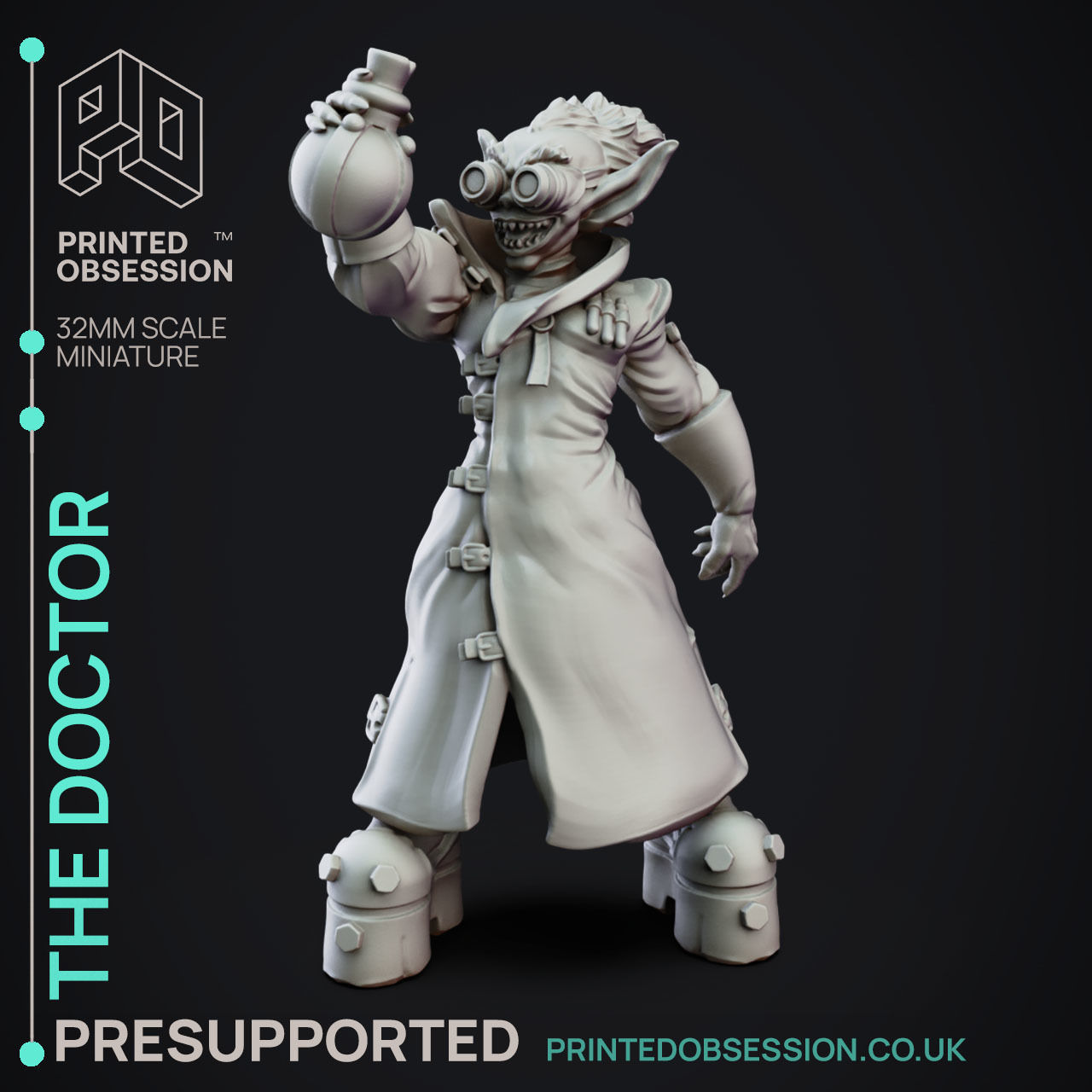 Goblin Potion Makers - 10 Model Value Pack - 3d Printable Minis 3D print model_52