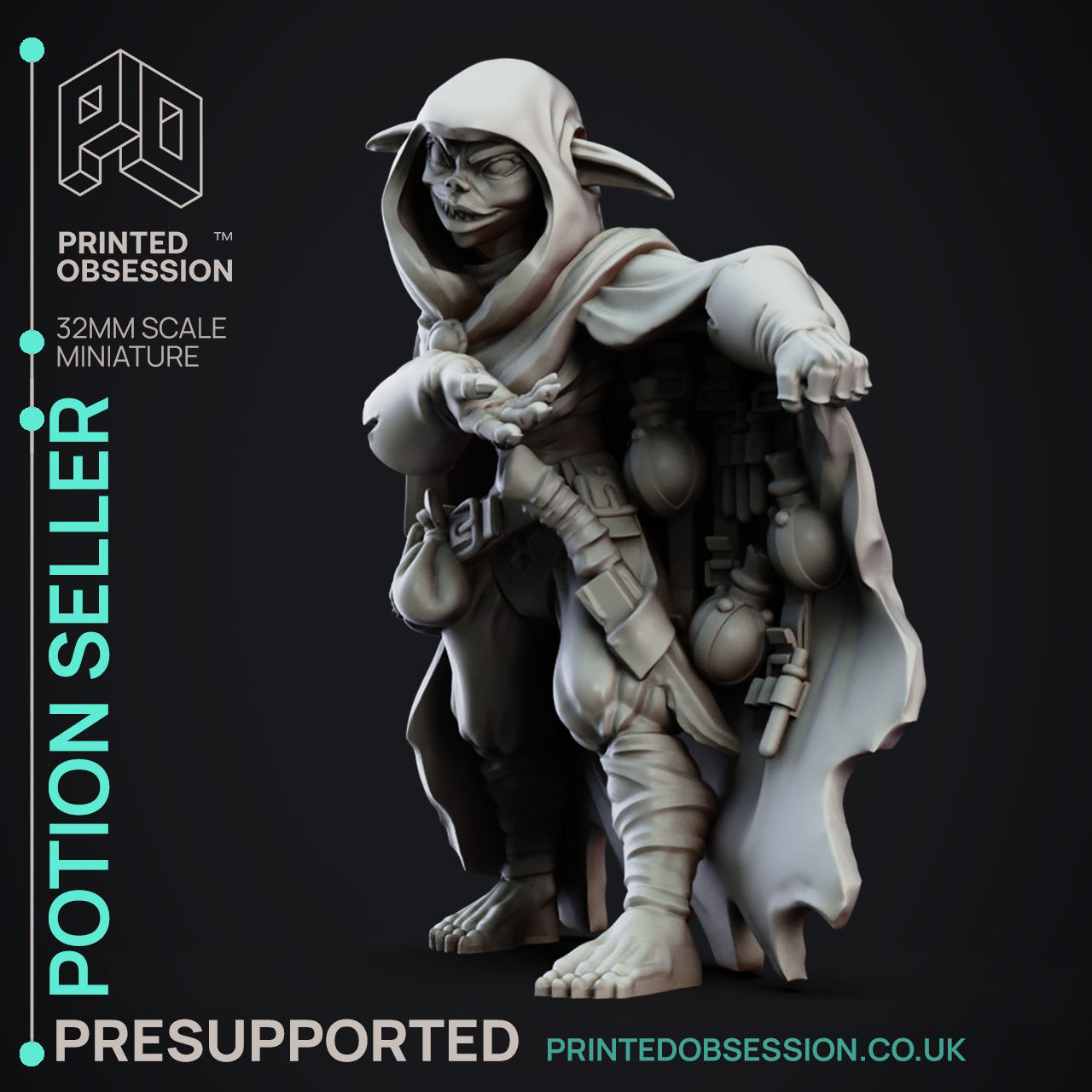 Goblin Potion Makers - 10 Model Value Pack - 3d Printable Minis 3D print model_39