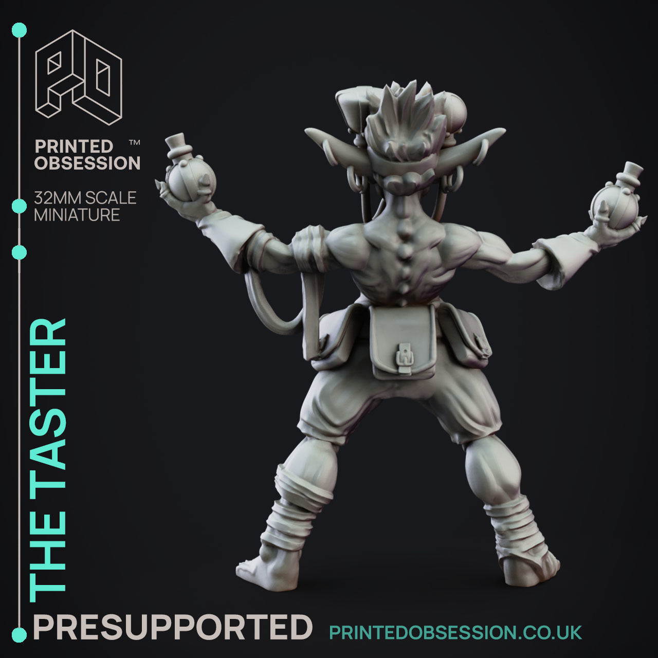 Goblin Potion Makers - 10 Model Value Pack - 3d Printable Minis 3D print model_51