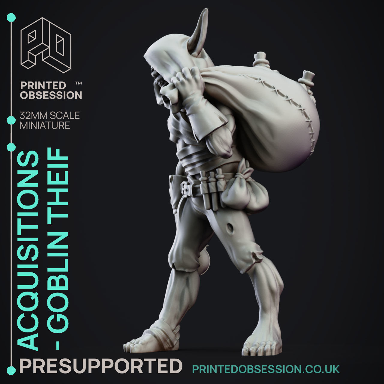 Goblin Potion Makers - 10 Model Value Pack - 3d Printable Minis 3D print model_12