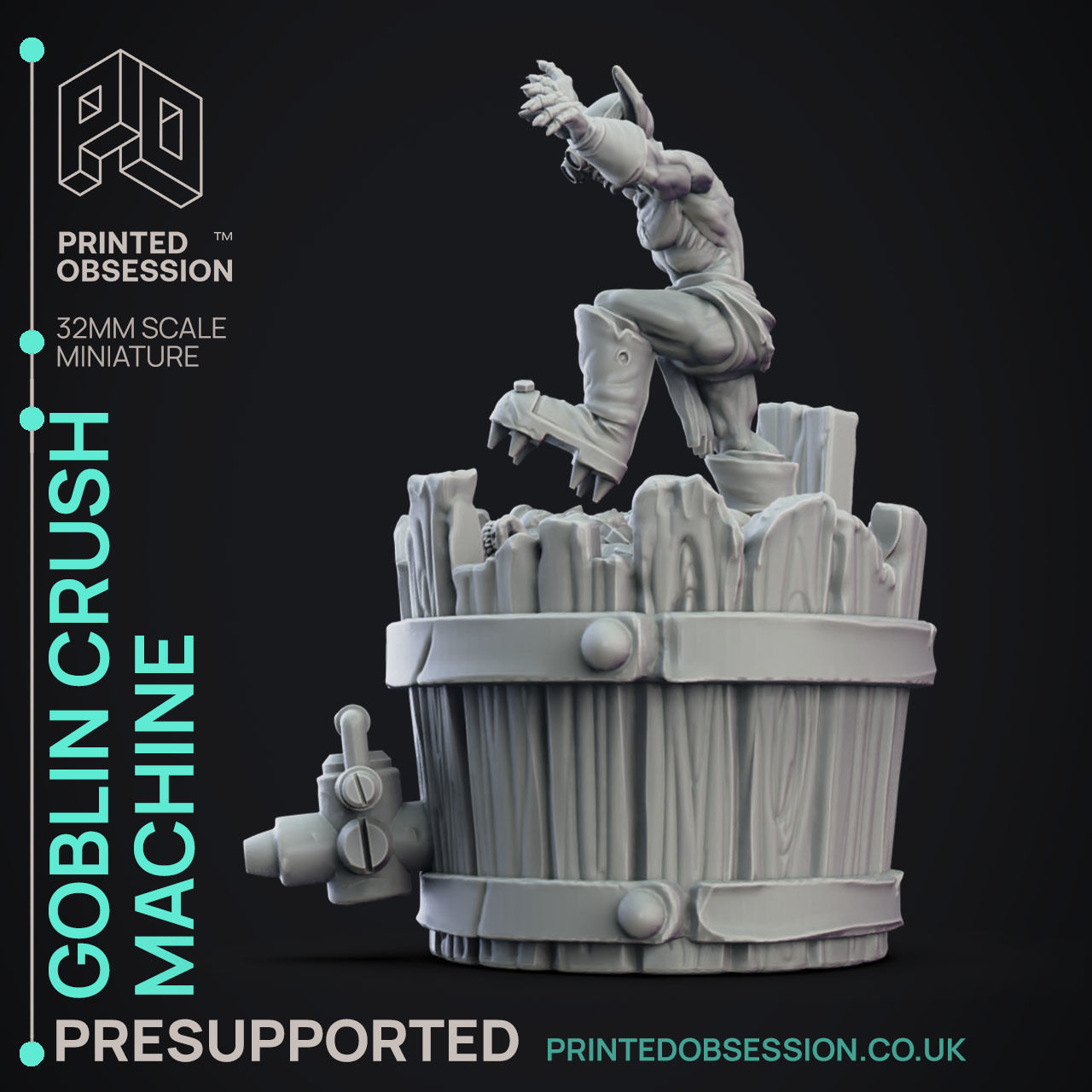 Goblin Potion Makers - 10 Model Value Pack - 3d Printable Minis 3D print model_28