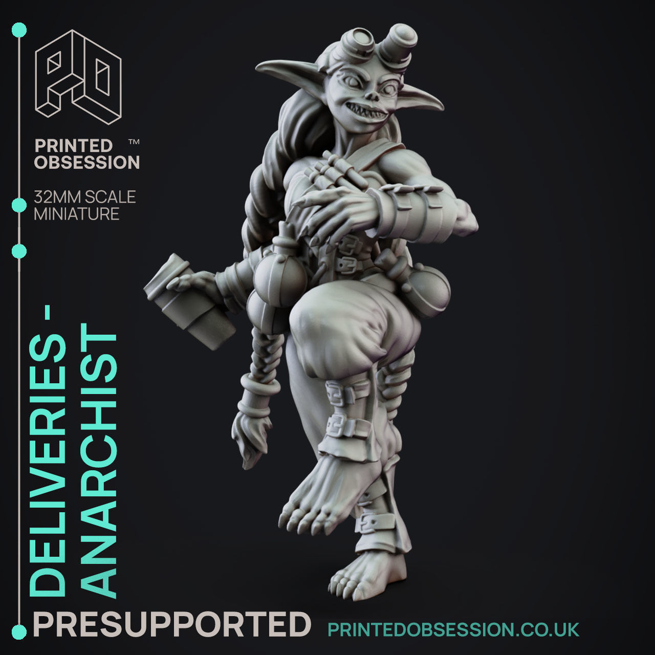 Goblin Potion Makers - 10 Model Value Pack - 3d Printable Minis 3D print model_25