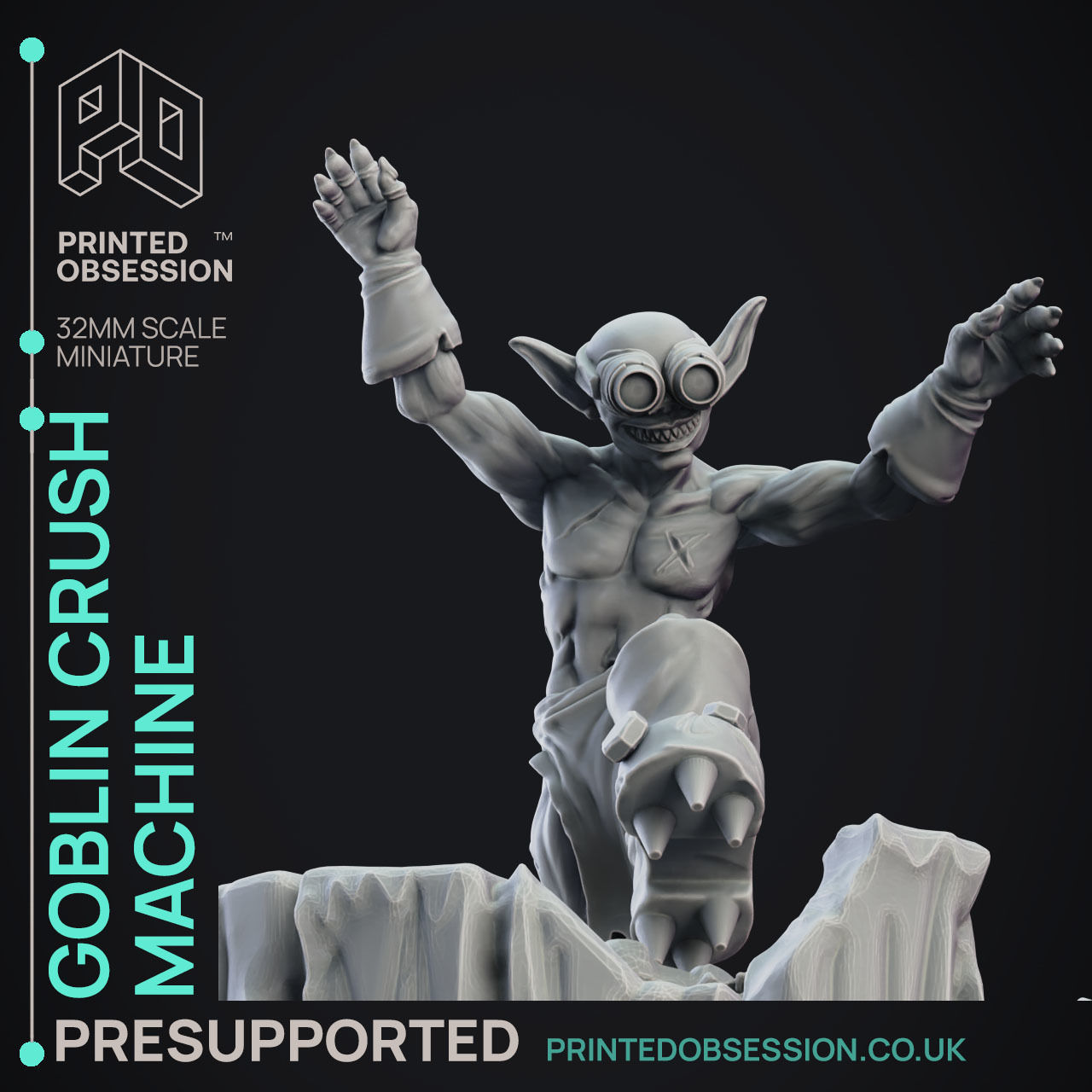 Goblin Potion Makers - 10 Model Value Pack - 3d Printable Minis 3D print model_29